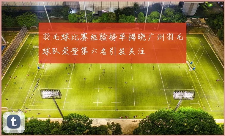 羽毛球比赛经验榜单揭晓广州羽毛球队荣登第六名引发关注