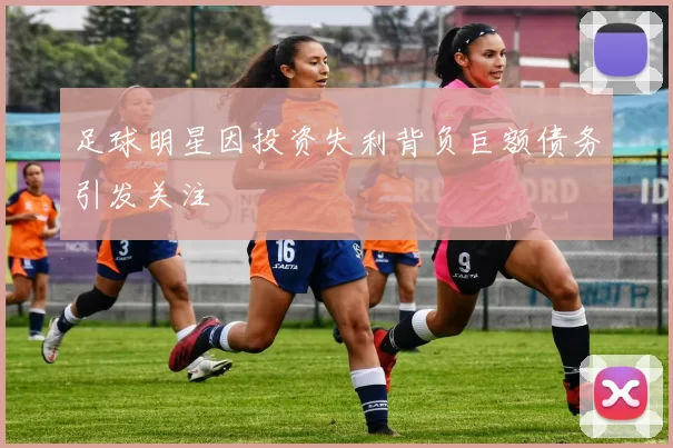 足球明星因投资失利背负巨额债务引发关注